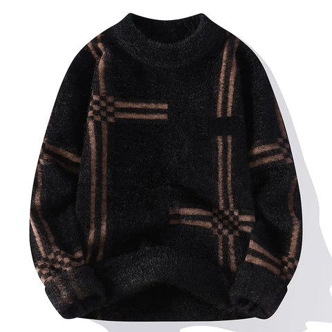 New Winter Fashion Cashmere Sweater Men High Quality Comfortable Thick Warm Pullover