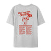 Back Print Christian Women Oversized Faith Graphic Tee