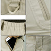 Tactical Pants Quick Dry Short Trousers Male Hiking Hunting Pant Multi-Pocket Knee