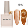 Cat Eye Gel Nail Polish With Magnet Soak off UV Holographic
