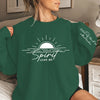 Sunrise Spirit Lead Me Graphic Print Sweatshirt