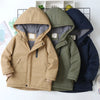 Autumn Winter Children Jacket For Boys Hooded