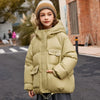 2024 Winter Down Jacket For Girl 90% White Duck Down Hooded