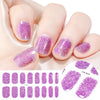 UV Semi-Cured Gel Nail Wraps Stickers Strips French Long Lasting