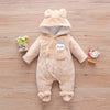 Autumn and Winter New Baby Plush Climbing Clothes