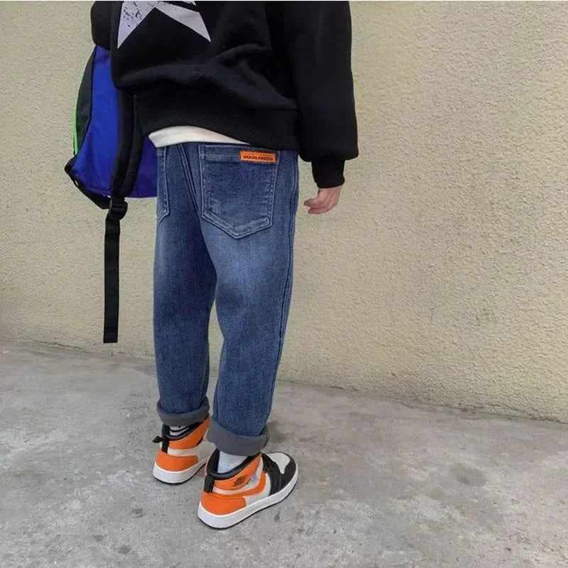 Boys' 2025 New Children's Loose for Autumn and Winter