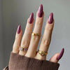 Artificial Acrylic Black Square Nail Tips Long Ballet Removable