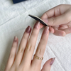 UV Semi-Cured Gel Nail Wraps Stickers Strips French Long Lasting