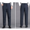 Thickened Down Men's Trousers Winter Warm Straight