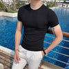 Elevate Your Summer Style: WANANSN Slim Fit Pinstripe Tee