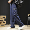 2024 straight leg jeans men's new fall loose fashion