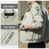 Men Hooded Jacket Windbreaker Fashion Bomber Jacket Coat Streetwear