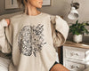 Brain Floral Print Women’s Sweatshirt