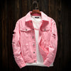 Casual Fashion Motorcycle Denim Jacket