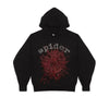 Spider Web Print Hoodies Oversized Hoodie Hip Hop Trousers