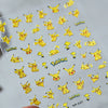 Stitch Mickey 5D Nail Stickers Anime Nail Art