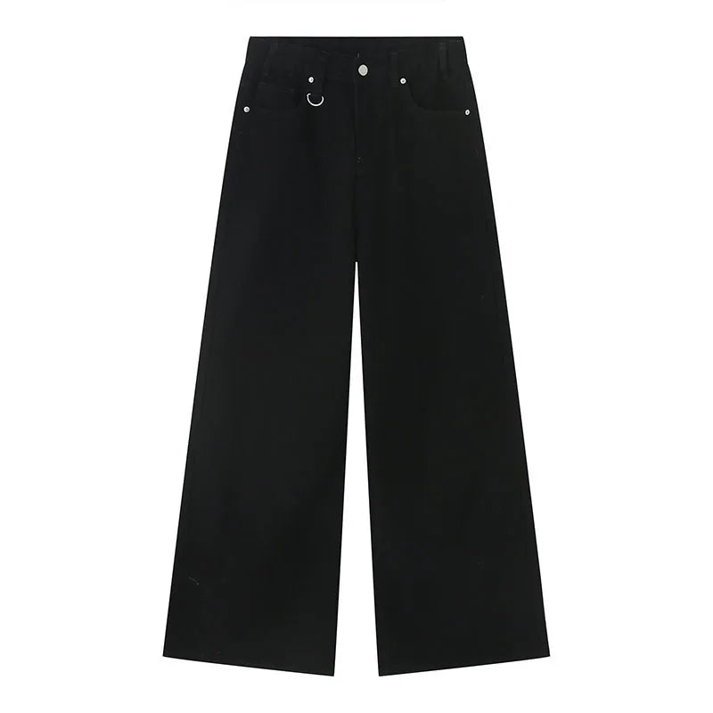 Ultra Wide Leg Denim Pants