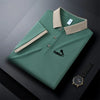 Men's Polo Shirt Golf Casual Short Sleeve Button Down