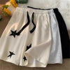 Y2k Sommer Shorts fünfzackigen Stern lose Harajuku Sweatshorts Streetwear