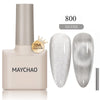 Cat Eye Gel Nail Polish With Magnet Soak off UV Holographic