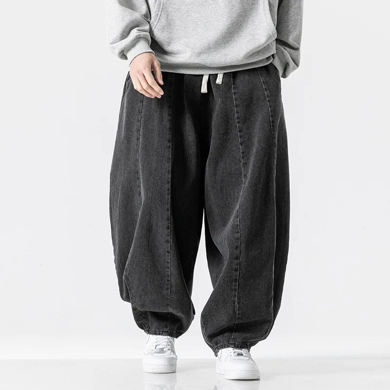 Vintage Loose Pants Denim Pants Straight Streetwear