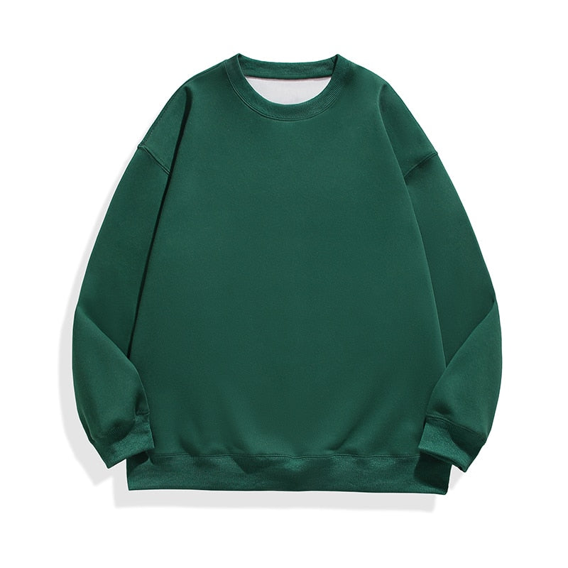 Large Size Men's Trendy Classic Pullover Sweatshirt Harajuku Korean Style