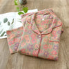 2025 new spring and summer women's pajamas suit long-sleeved trousers two-piece