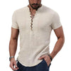Elevate Your Style with King Billion's Premium Men's Linen V-Neck T-Shirt