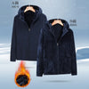 2024 Thicken Warm Windbreaker Jacket Pockets Coats Winter