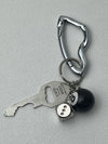 Twisted Metal Carabiner Keychain Multifunctional Mountaineering Car
