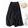 Summer Pants for Women Linen Size Wide Leg Pants