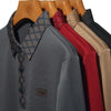 2024 Spring Men's Long Sleeved POLO Shirt Middle Youth