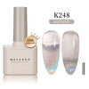 Cat Eye Gel Nail Polish With Magnet Soak off UV Holographic