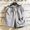 Men's Cotton Beach Shorts Funny Graphics Print Sweat Pant Hip Hop Breathable