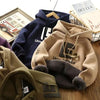 Cozy Winter Wear Boys' Hoodies with Plush Lining