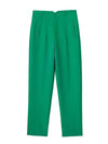 Pencil Women Pants High Waist Seam Detail