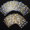 Gold Silver Star Flower Heart Nail Art Sticker 5*5*6cmLaser Butterfly
