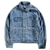 Mens Casual Loose Fit Denim Jacket