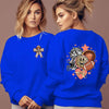 Women’s Leopard Print Football Sweatshirt