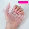 UV Semi-Cured Gel Nail Wraps Stickers Strips French Long Lasting