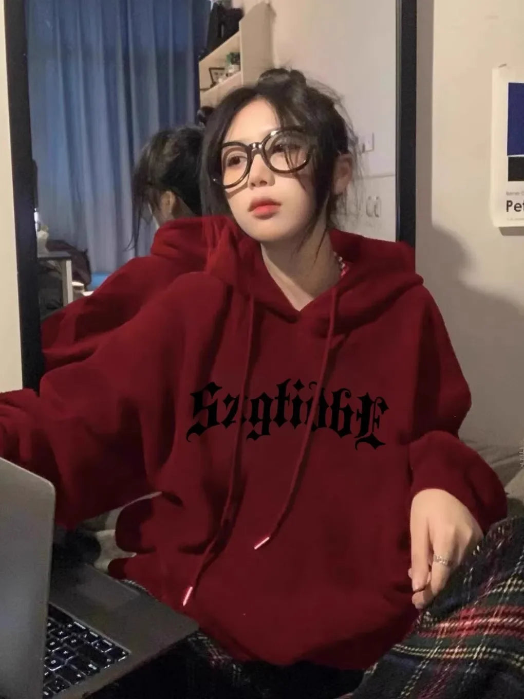 2024 Street Hoodie Sweatshirt Hip Hop Street Y2K