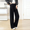 Womens Retro High Waist Corduroy Trousers