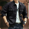 Trendy High-End Denim Jacket Mens
