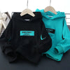 Autumn Children's Boyish Look Hooded Shirt