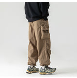 Men's Military Tactical Cargo Pants Autumn New Japanese Harajuku Fashion Streetwear
