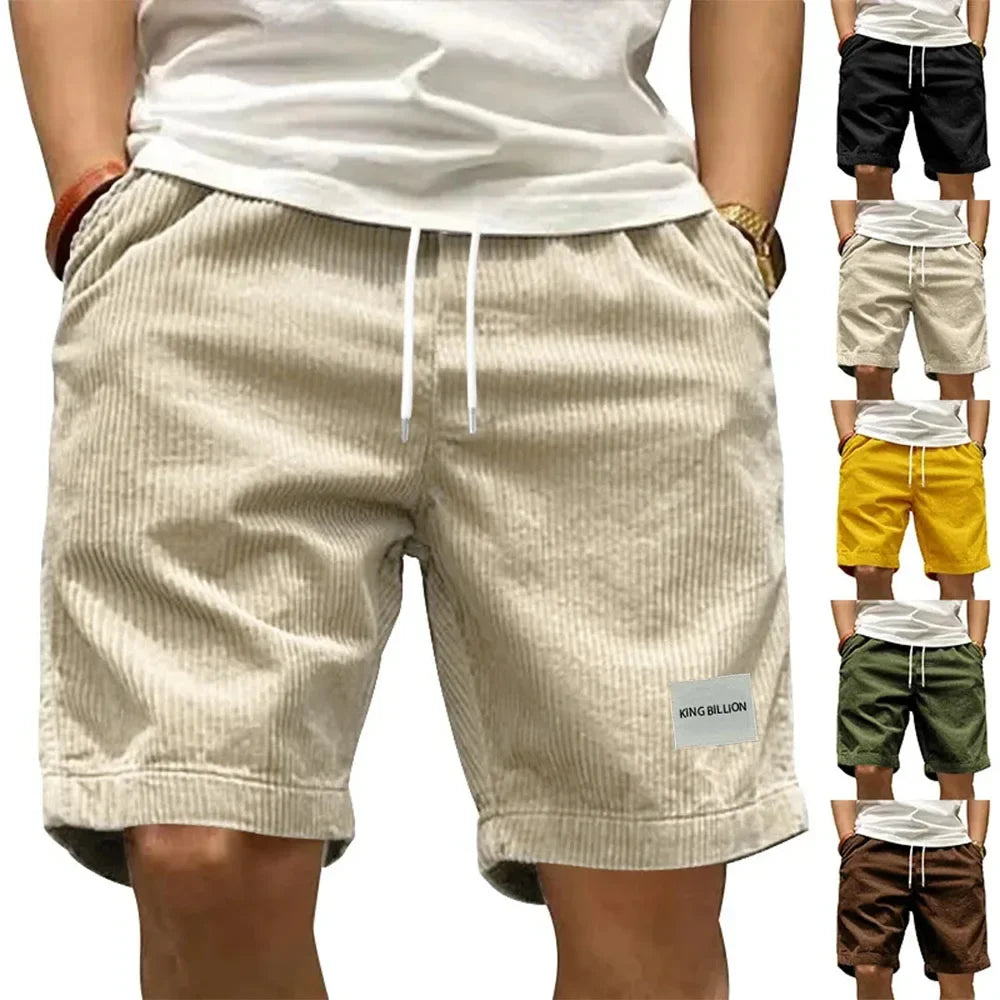 Vintage Shorts Men's Trendy Retro Pants Men's Casual