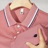 Summer Men’s Polo Shirt Casual Business T-shirt