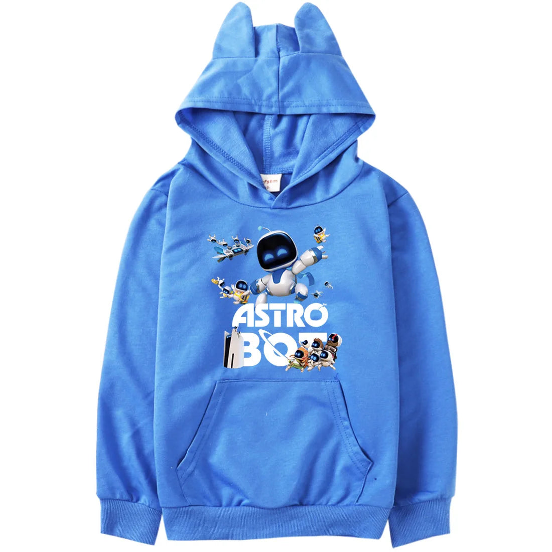 Game ASTRO BOT Hoodie Kids Comic Graphic Sweatshirts