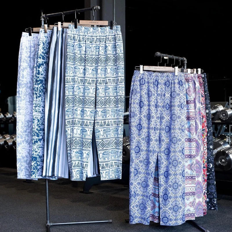 Style Sweatpants Fashion Men's Clothing Breathable Quick Drying Loose Pants
