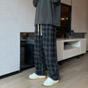 2024 Men’s Checkered Loose Corduroy Pants - Casual Streetwear